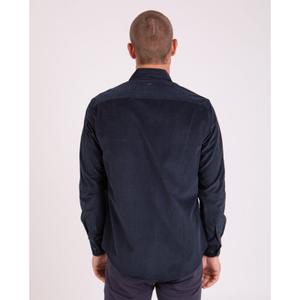 Plain textured long-sleeve shirt Camberabero image-1