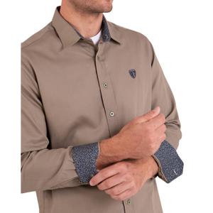 Plain long-sleeved shirt Camberabero image-3