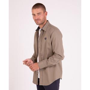 Plain long-sleeved shirt Camberabero image-2