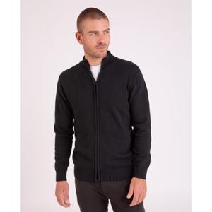 Zip-up cardigan with high collar Camberabero