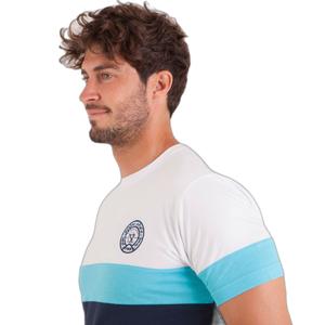 T-shirt with asymmetric sleeves Camberabero Colorblock image-2