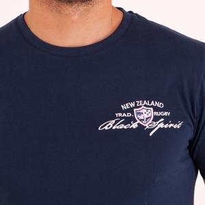 Tricolor straight-sleeve T-shirt Camberabero image-2