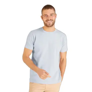 T-shirt liso em malha texturizada Camberabero image-0