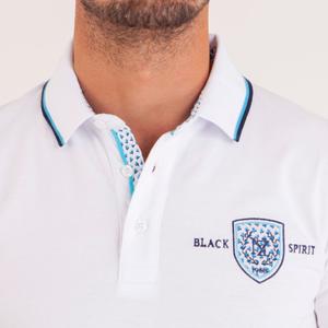 Koszulka polo z nadrukiem i haftem Camberabero image-3