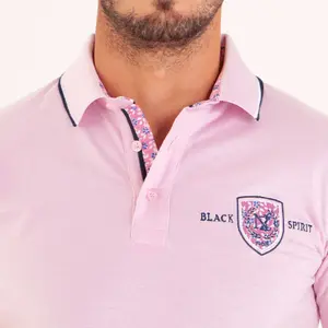 Koszulka polo z nadrukiem i haftem Camberabero image-2