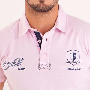 Poloshirt met borduursel op de borst Camberabero image-1