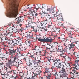 Koszula z długim rękawem w kwiaty Camberabero image-3