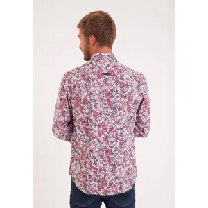 Koszula z długim rękawem w kwiaty Camberabero image-1