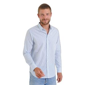 Chemise manches longues à imprimé fantaisie popeline rayée Camberabero Fantaisie image-0