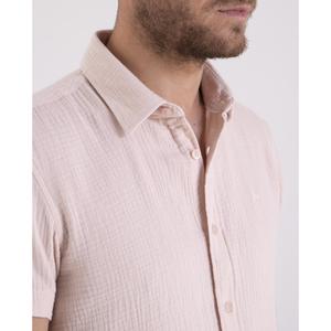 Bawełniana koszula z wytłaczanego woalu Camberabero image-2