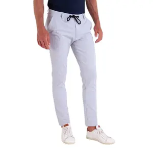 Calças chino com cintura elástica Camberabero image-0