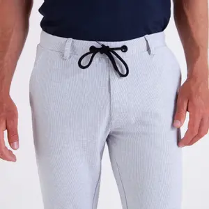 Calças chino com cintura elástica Camberabero image-2