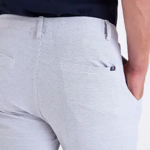 Calças chino com cintura elástica Camberabero image-4