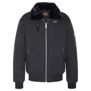 Quilted pilot jacket Schott image-0