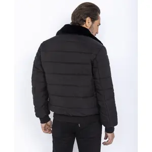 Quilted pilot jacket Schott image-3