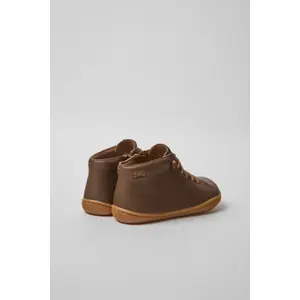 Botines de cuero de ante para bebé Camper Peu Cami image-1
