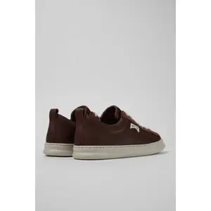 Leder- und Nubuk-Sneaker Camper Runner Four image-1