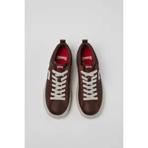 Leder- und Nubuk-Sneaker Camper Runner Four image-2
