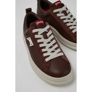 Leder- und Nubuk-Sneaker Camper Runner Four image-3