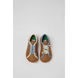 Child Leather and Nubuck Sneakers Camper TWS image-2