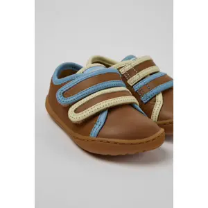 Leather Velcro Shoes for Babies Camper TWS image-3