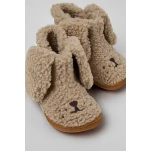 Textile and Nubuck Booties for Babies Camper TWS image-3