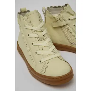 Læder sneakers med lynlås til børn Camper Runner Four image-3