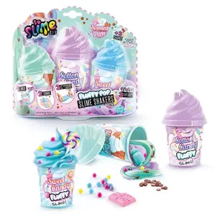 Spel för tidigt lärande Canal Toys Slime Diy esponjoso boots (x3)