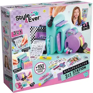 Kreative aktiviteter 3 i 1 Canal Toys Studio Scrapbooking image-1