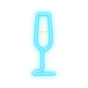 Letrero luminoso Candyshock Champagne image-0