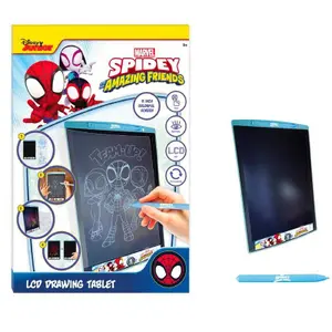 Educational tablet for children Canenco Marvel Spiderman LCD image-0