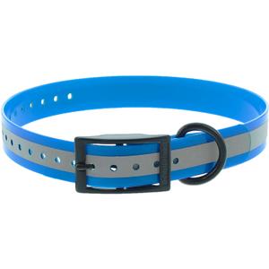 Odblaskowa obroża dla psa z podwójną klamrą z poliuretanu Canihunt Xtreme