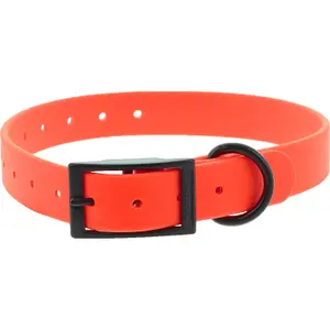 c142500-halsband-for-hund-med-dubbelspanne-canihunt-ctech-2-apelsin-5x0-4x60-cm