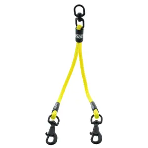 Justerbar snor til 2 hunde i polyester Canihunt Alp image-0