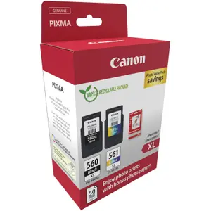 Tintenpatrone Canon PG-560XL/CL-561XL Photo Value Pack (x2) image-1