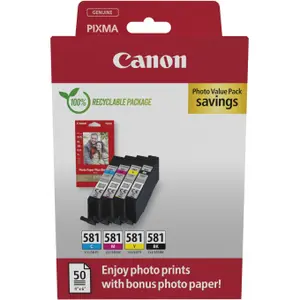 Cartuccia d'inchiostro Canon CLI-581 (x4)