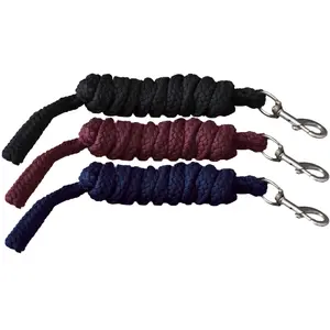 Elementos de amarre para equitación trenzado liso hebilla blanca Canter image-0