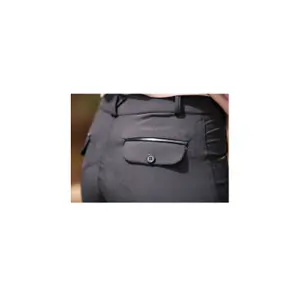 Damskie spodnie jeździeckie z lejem kolanowym Canter Cassis image-2