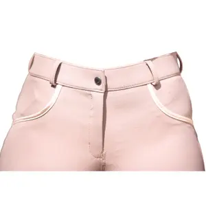 Damskie spodnie jeździeckie z lejem kolanowym Canter Cassis image-3