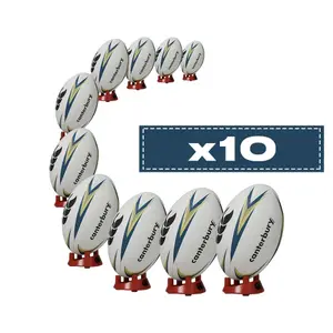 Set di 10 palloni da allenamento di rugby Canterbury Mentre