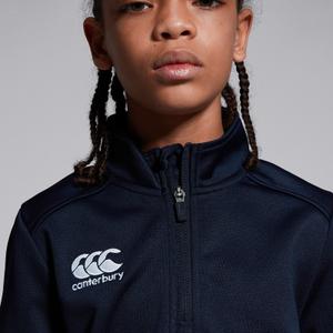 Bluza dziecięca z zamkiem błyskawicznym 1/4 Canterbury Club image-3