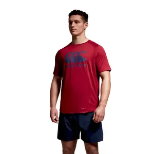 T-shirt ultra-leve grande logo Canterbury Rhurbarbe image-1