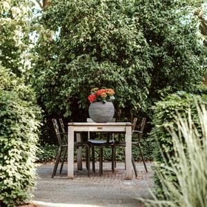 Rund blomsterkrukke Capi Nature Rib image-1