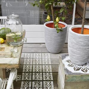 Blomsterkrukke Capi Nature Rib image-1