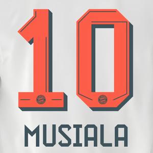 Bayern Munich Flocage Away Bundesliga MUSIALA #10 2025/26