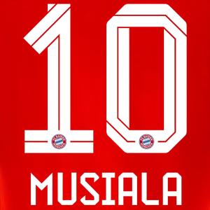 Flocage Heim Bayern München Bundesliga MUSIALA #10 2025/26
