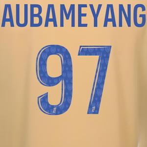 Flocage fourth OM Ligue 1 AUBAMEYANG #97 2025/26