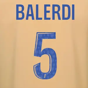 Flocage fourth OM Ligue 1 BALERDI #5 2025/26 image-0