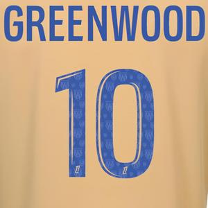 Flocage fourth OM Ligue 1 GREENWOOD #10 2025/26