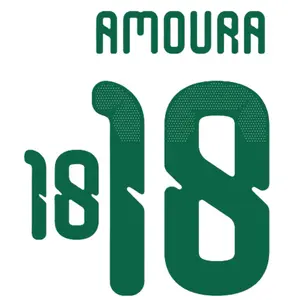 Flockung Zuhause Algerien Coupe du Monde AMOURA #18 2026